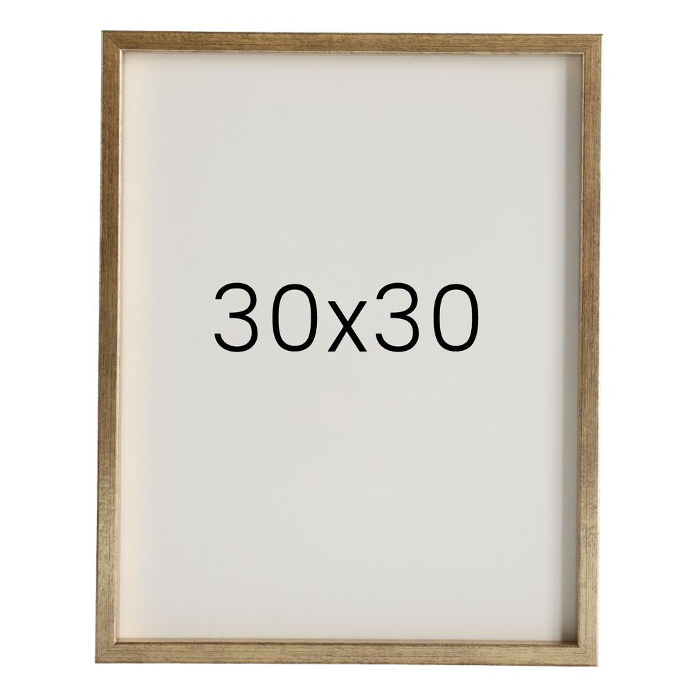 12mm레프 원목액자 우드 웨딩 전시회 맞춤 프레임 틀 30x30 300x300mm, 골드