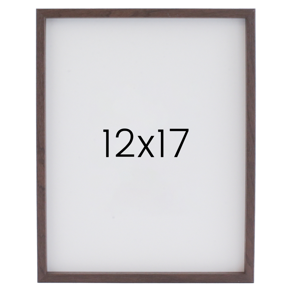 12mm레프 원목액자 우드 웨딩 전시회 맞춤 프레임 틀 12x17 304x431mm, 월넛 - 메인 이미지
