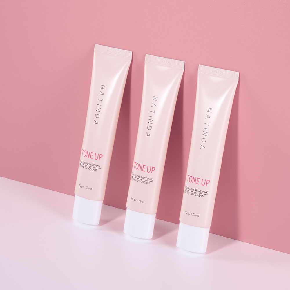 나틴다 칼라민 샤이니 핑크 톤업크림 50g 미백 주름개선 피부진정 광체 피부톤업 - 상세 이미지 3