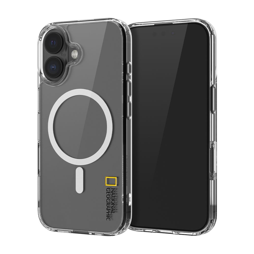 내셔널지오그래픽 맥세이프 클리어 케이스 투명, 아이폰17 - 상품 이미지