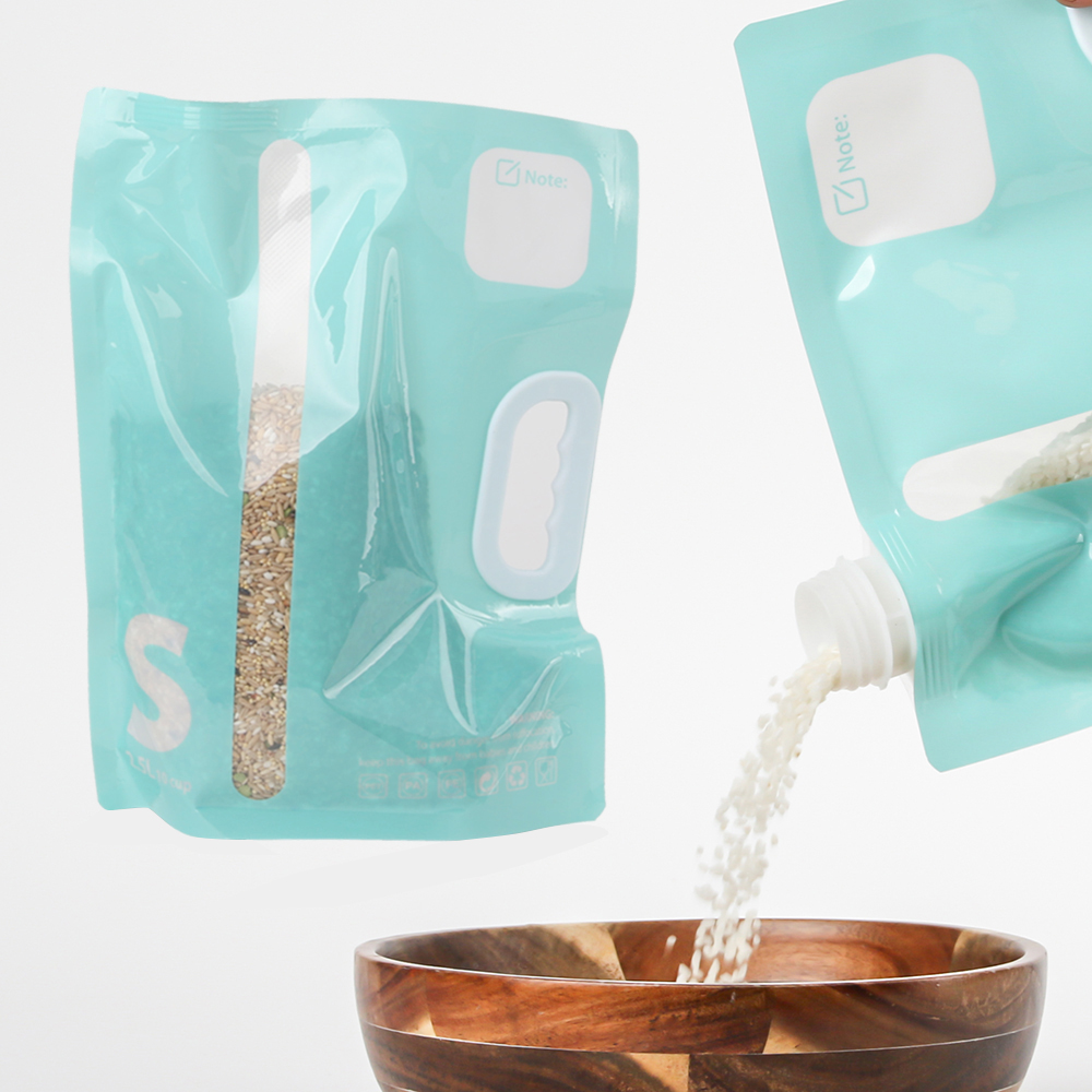 다용도 쌀보관통 밀폐 진공 쌀통 잡곡통 2kg