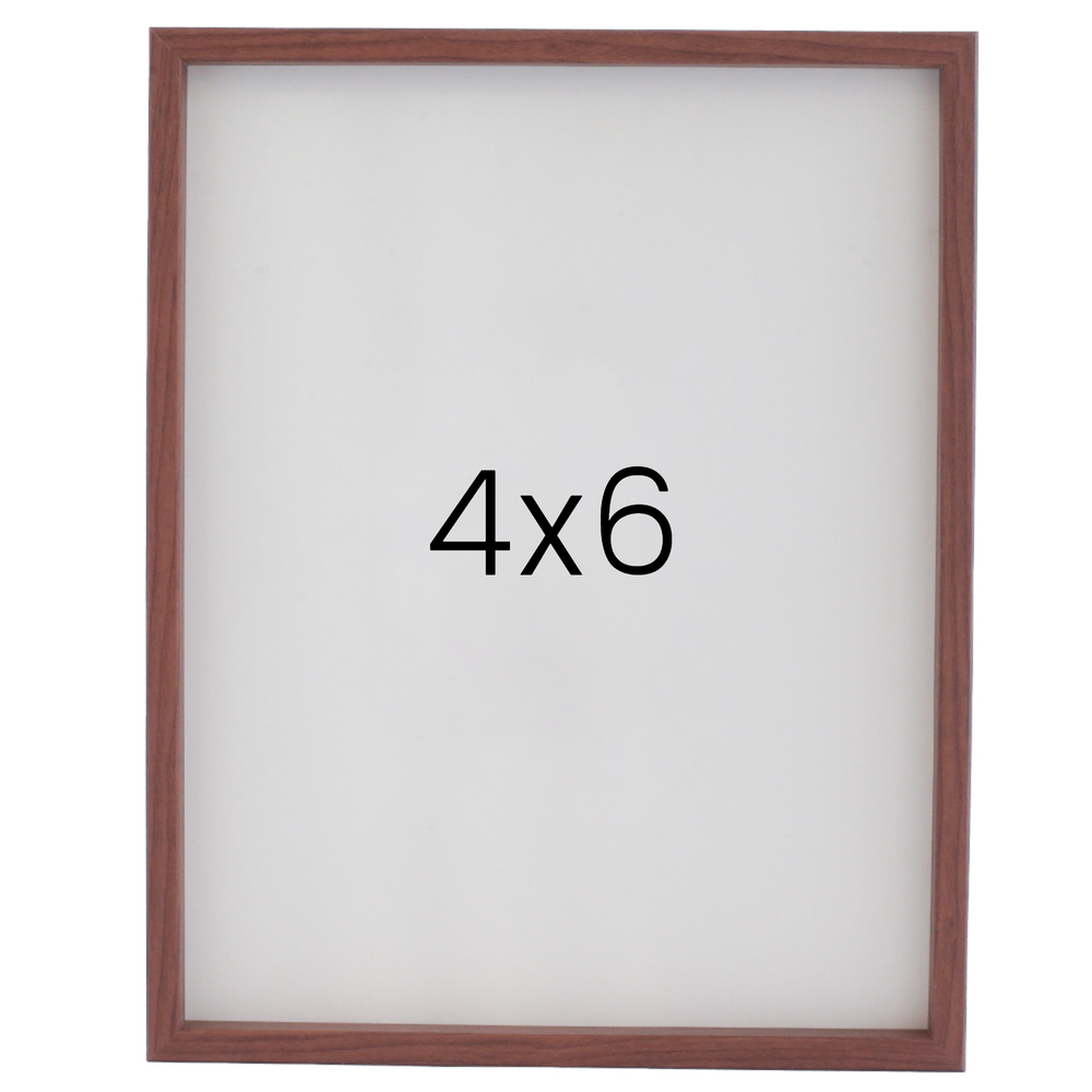 12mm레프 나무액자 사진액자 웨딩 포토테이블 사진인화 탁상 소형 4x6 101x152mm, 샴페인 - 메인 이미지