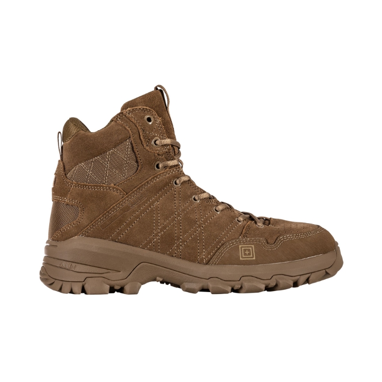 5.11 택티컬 케이블 하이커 택티컬 부츠 (다크 코요테) - Cable Hiker tactical boots (Dark Coyote) - 상품 이미지