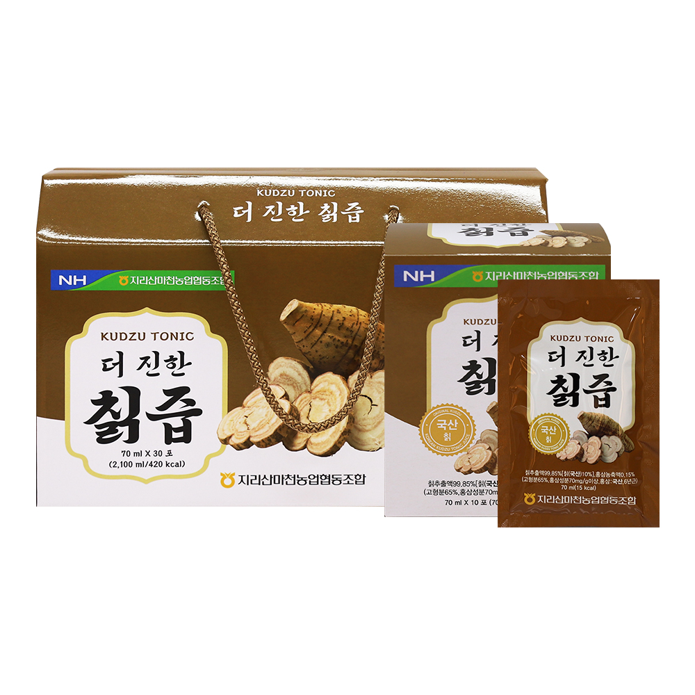 명절선물 지리산마천농협 더진한칡즙 (70ml x 30포)