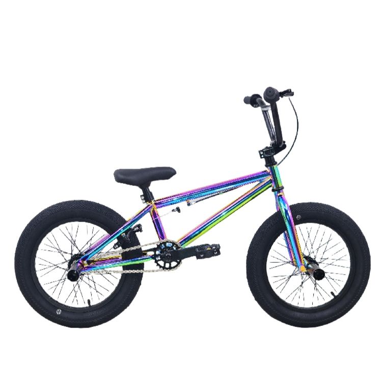 BMX자전거 묘기 자전거 스턴트 비엠엑스 아카데미 없음 초보용 경량 붉은색 익스트림 도금 퍼플 - 상품 이미지