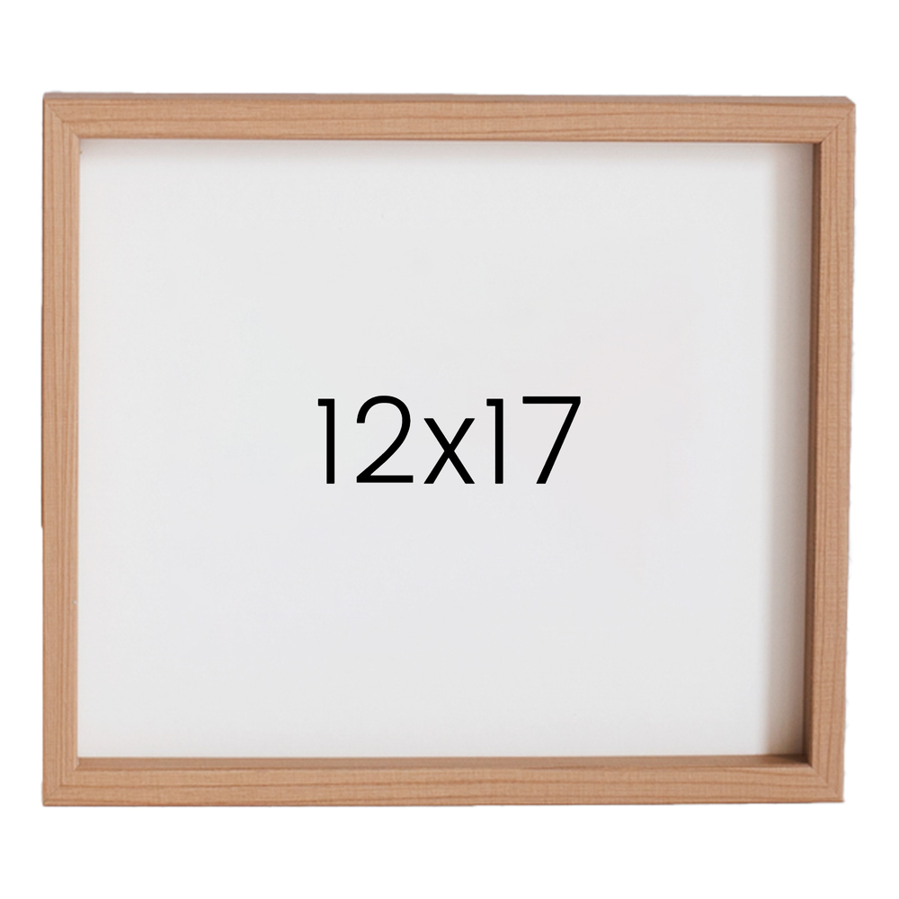 12mm레프 원목액자 우드 웨딩 전시회 맞춤 프레임 틀 12x17 304x431mm, 내츄럴 - 메인 이미지