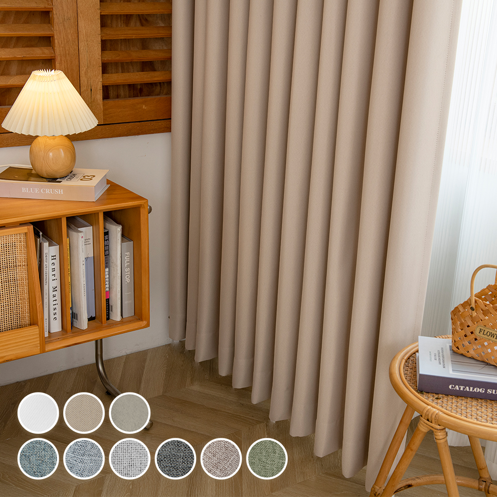 더초이스 호텔식 형상기억 암막커튼 맞춤커튼 100% 암막 풀달암막 아일렛형 반창