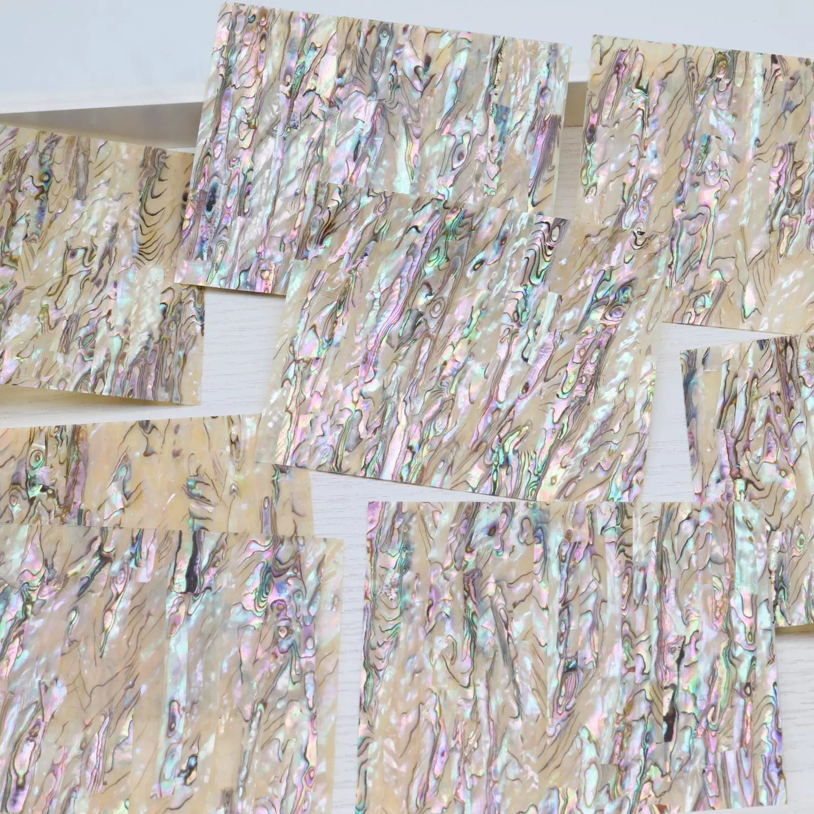 전통 자개무늬 나전칠기 공예 인테리어 시트지 LP14 7x12cm 0.2-0.3mm - 상세 이미지 5