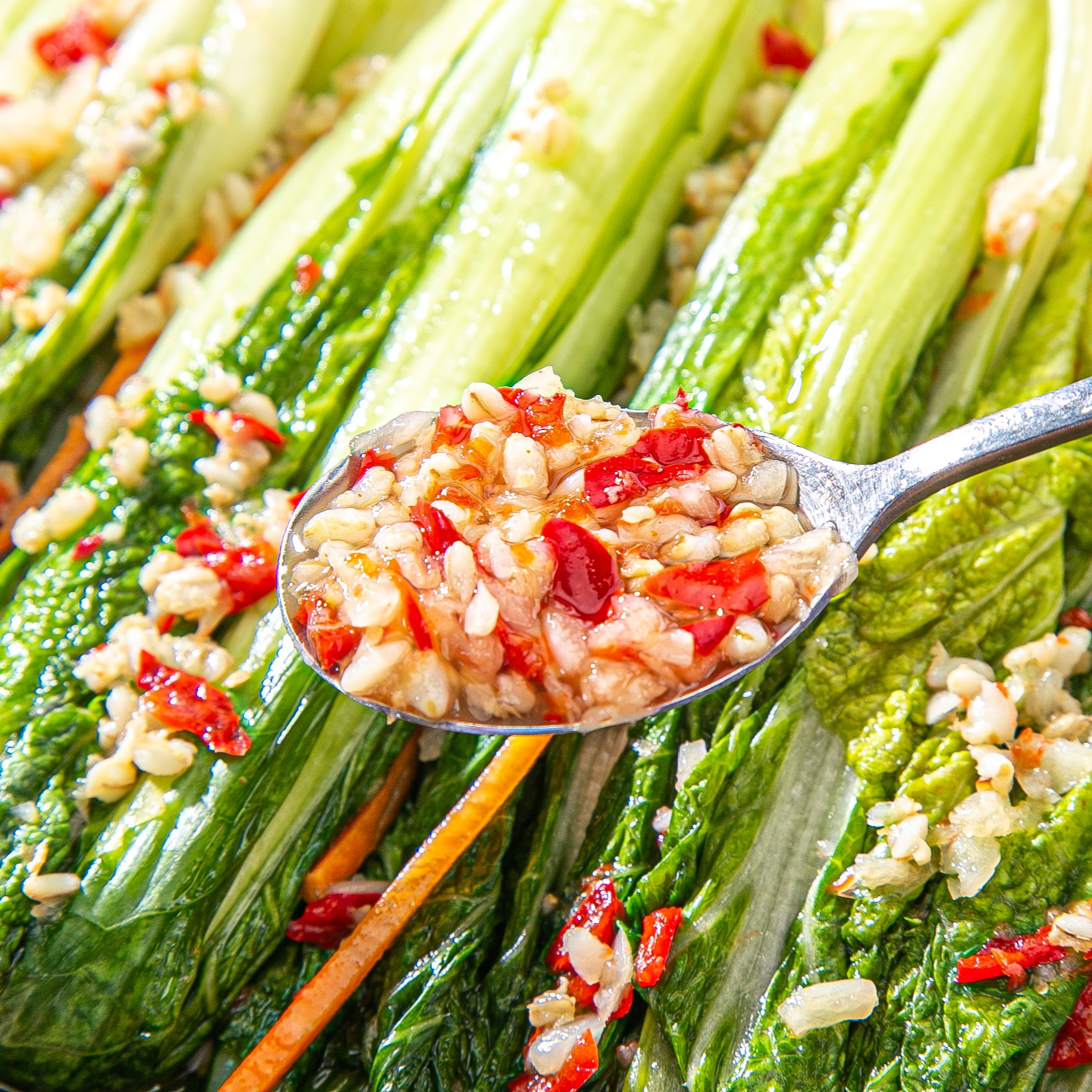제철밥상 꽁보리 얼갈이 물김치 1kg 이미지 8