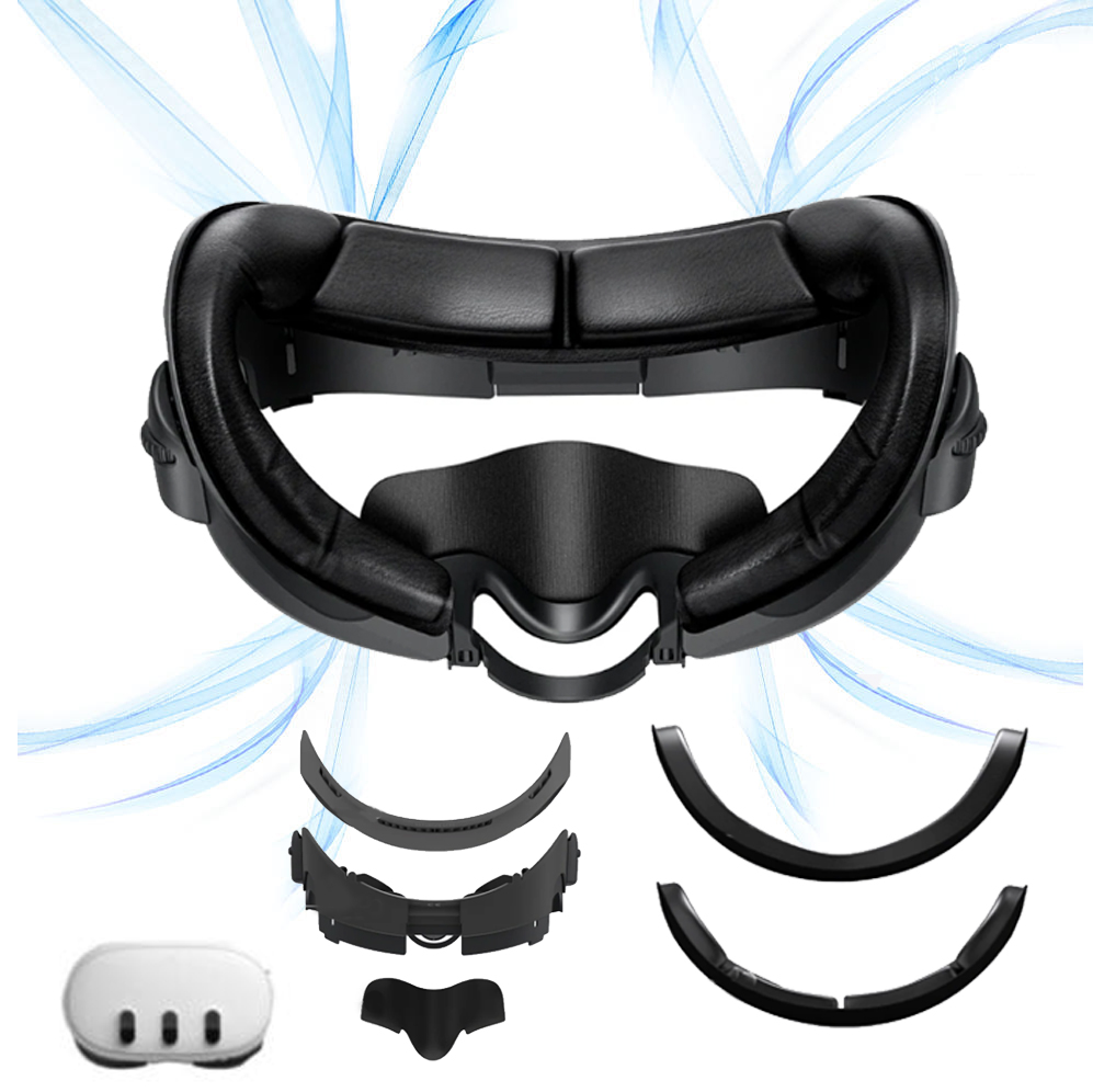 메타퀘스트3 vr 스트랩 악세사리 BOBOVR F3 가죽안면폼 환기인터페이스 오큘러스