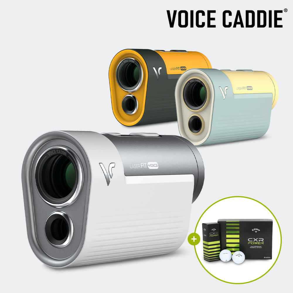 [N포인트 5%적립] 보이스캐디 25년 신상품 LASER FIT Voice 음성인식 골프거리측정기 + 골프공1더즌