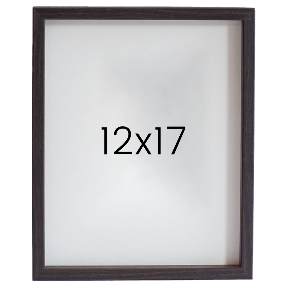 12mm레프 원목액자 우드 웨딩 전시회 맞춤 프레임 틀 12x17 304x431mm, 진밤 - 메인 이미지
