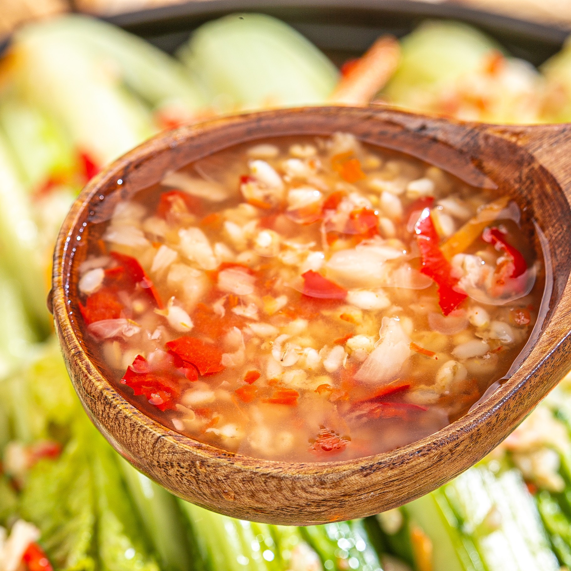 제철밥상 꽁보리 얼갈이 물김치 1kg - 상세 이미지 2