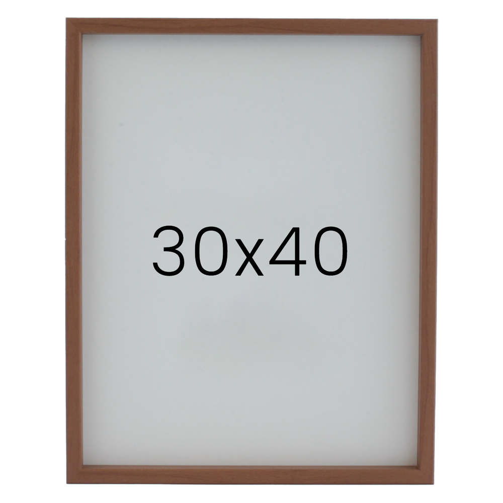 12mm레프 원목액자 우드 웨딩 전시회 맞춤 프레임 틀 30x40 300x400mm, 연밤 - 메인 이미지