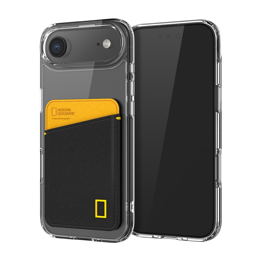 내셔널지오그래픽 카드 포켓 케이스 옐로우+블랙, 아이폰 에어