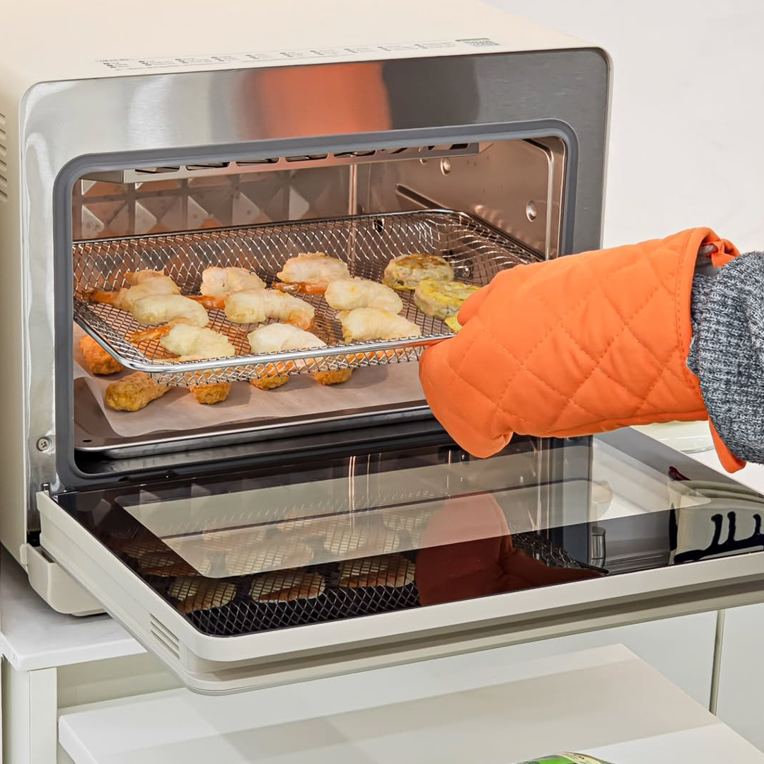 [슈퍼적립 10%] 풀무원 스팀쿡 마스터 듀얼스팀 오븐 에어프라이어 20L AV20D11CF (오트베이지)