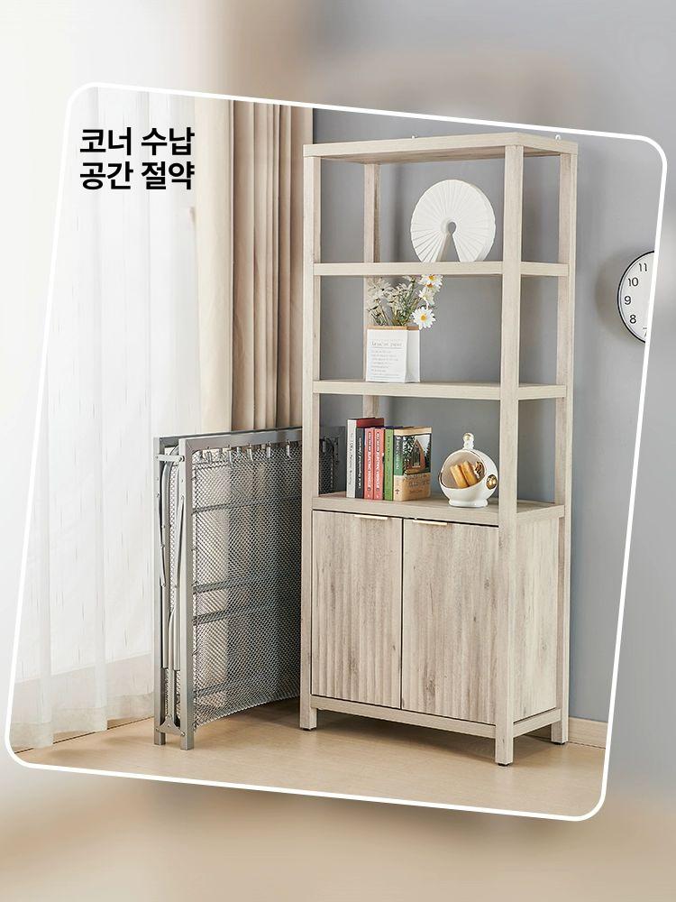 조립식 침대프레임 접이식 평상 철제침대 와이어 평상형 베드 철재 간이 배드 저상형 기숙사 80폭 14kg 193L 80W A - 상세 이미지 4