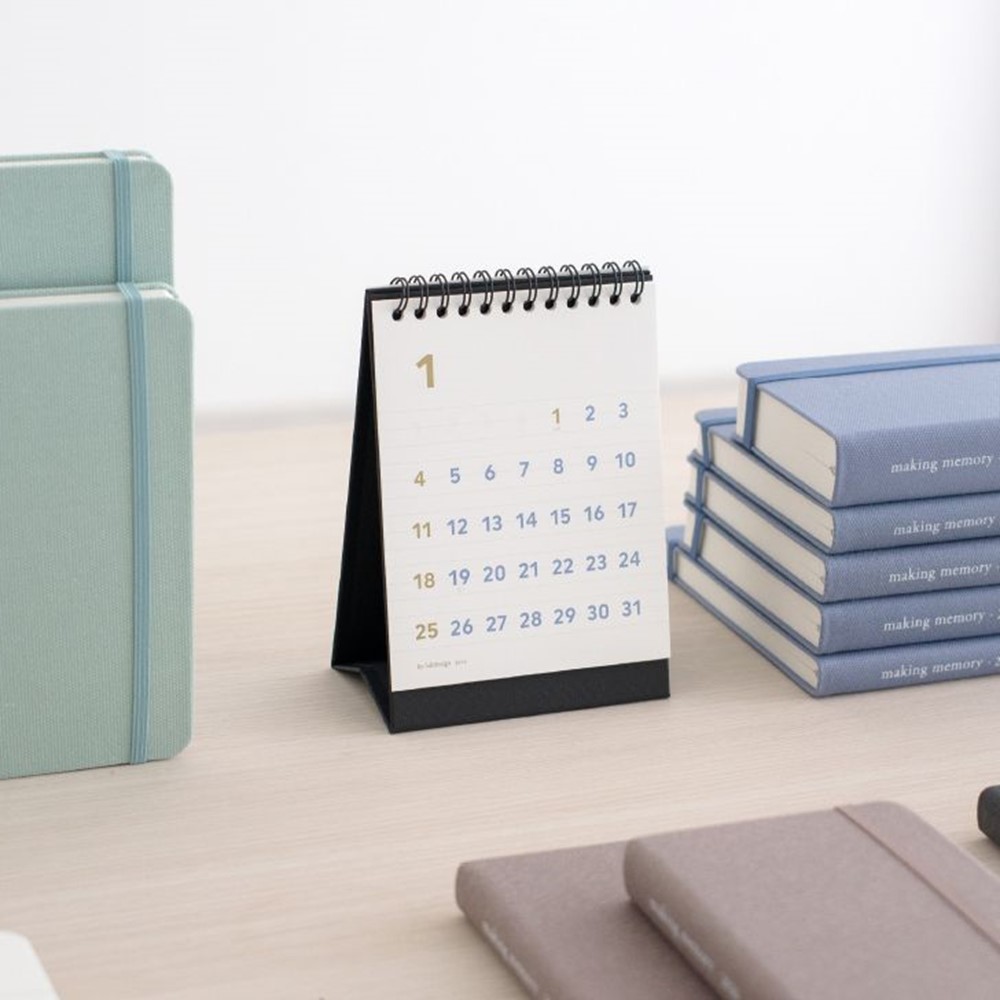 2026년 미니 탁상 달력 2026 데스크 캘린더 스케줄러 26년 작은달력 바이풀