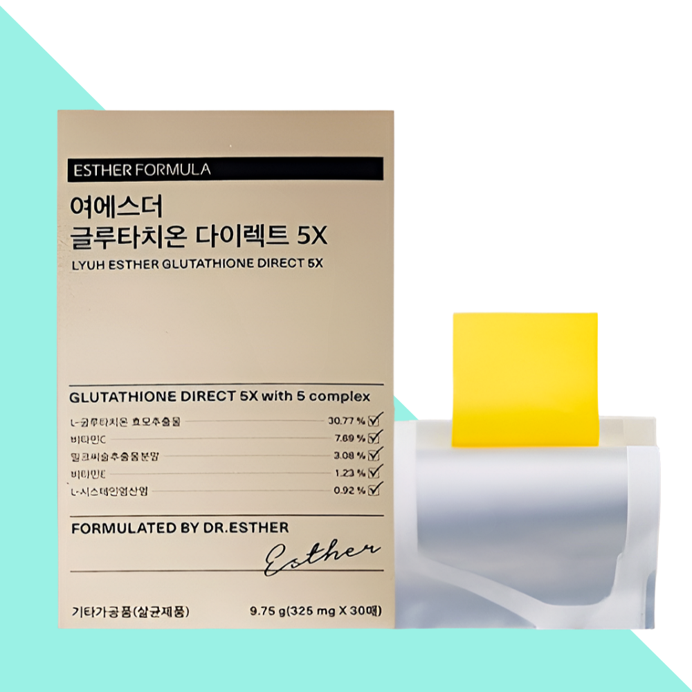 에스더포뮬러 글루타치온 필름 5X 여에스터 30매X1개 - 상품 이미지