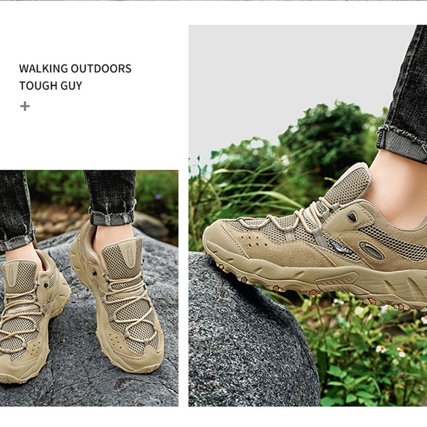 [남여공용] 접지력강화 아웃도어 트레킹화 경등산화 트레일 러닝화 워킹 캐주얼 유니섹스운동화