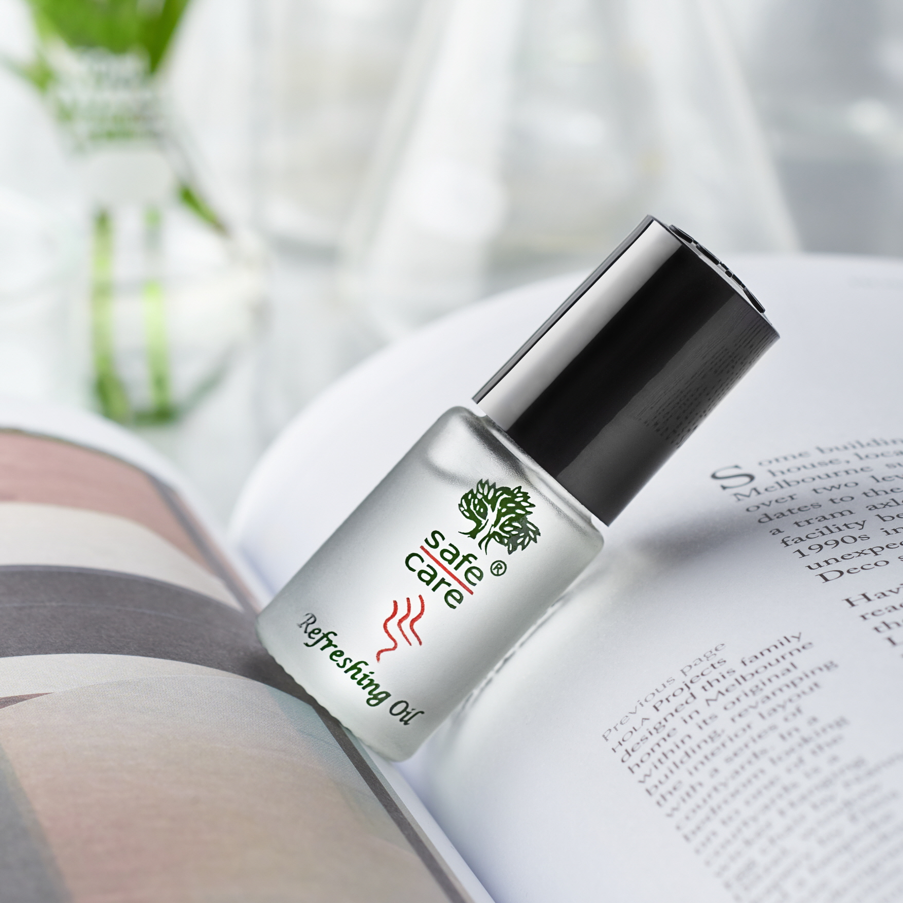 멘톨시트러스 아로마오일 롤온 잠깨는 천연허브향 테라피 야몽스틱10ml