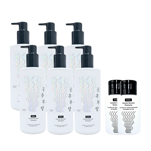 가히 공주부양 볼륨부스터 샴푸 매니아세트(500ml 6개+30ml 2개) - 메인 이미지