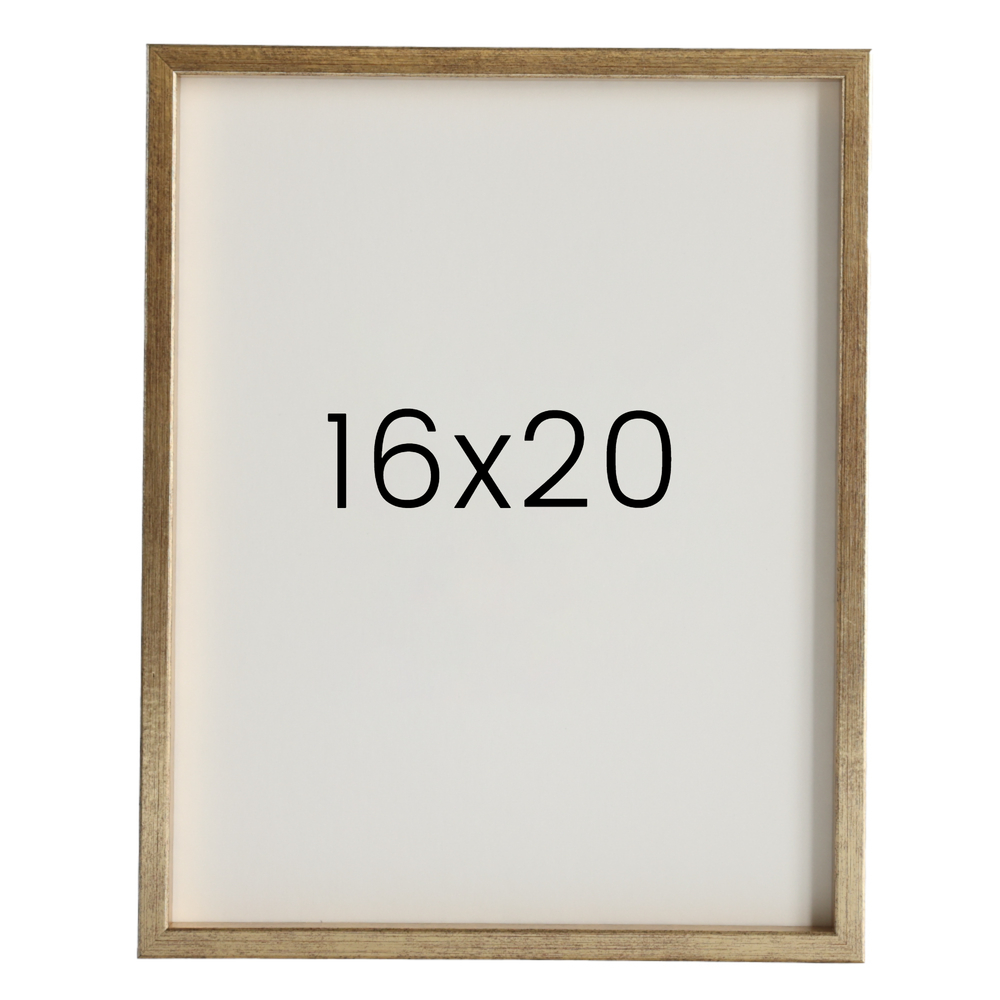 12mm레프 원목액자 우드 웨딩 전시회 맞춤 프레임 틀 16x20 406x508mm, 골드 - 메인 이미지