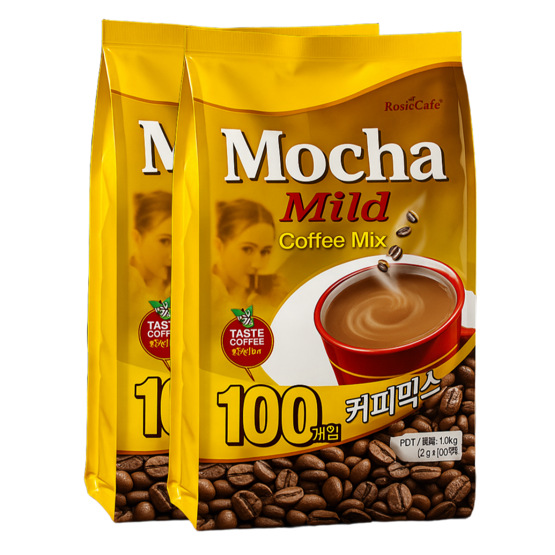 로즈카페 믹스커피 프리미엄 모카 마일드 스틱 100개입 1200g, 1개 이미지 8