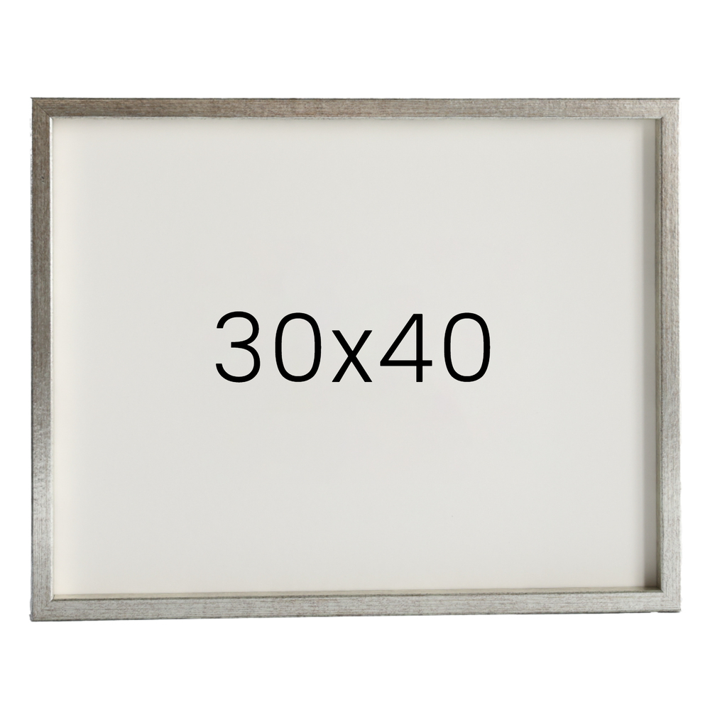 12mm레프 원목액자 우드 웨딩 전시회 맞춤 프레임 틀 30x40 300x400mm, 실버