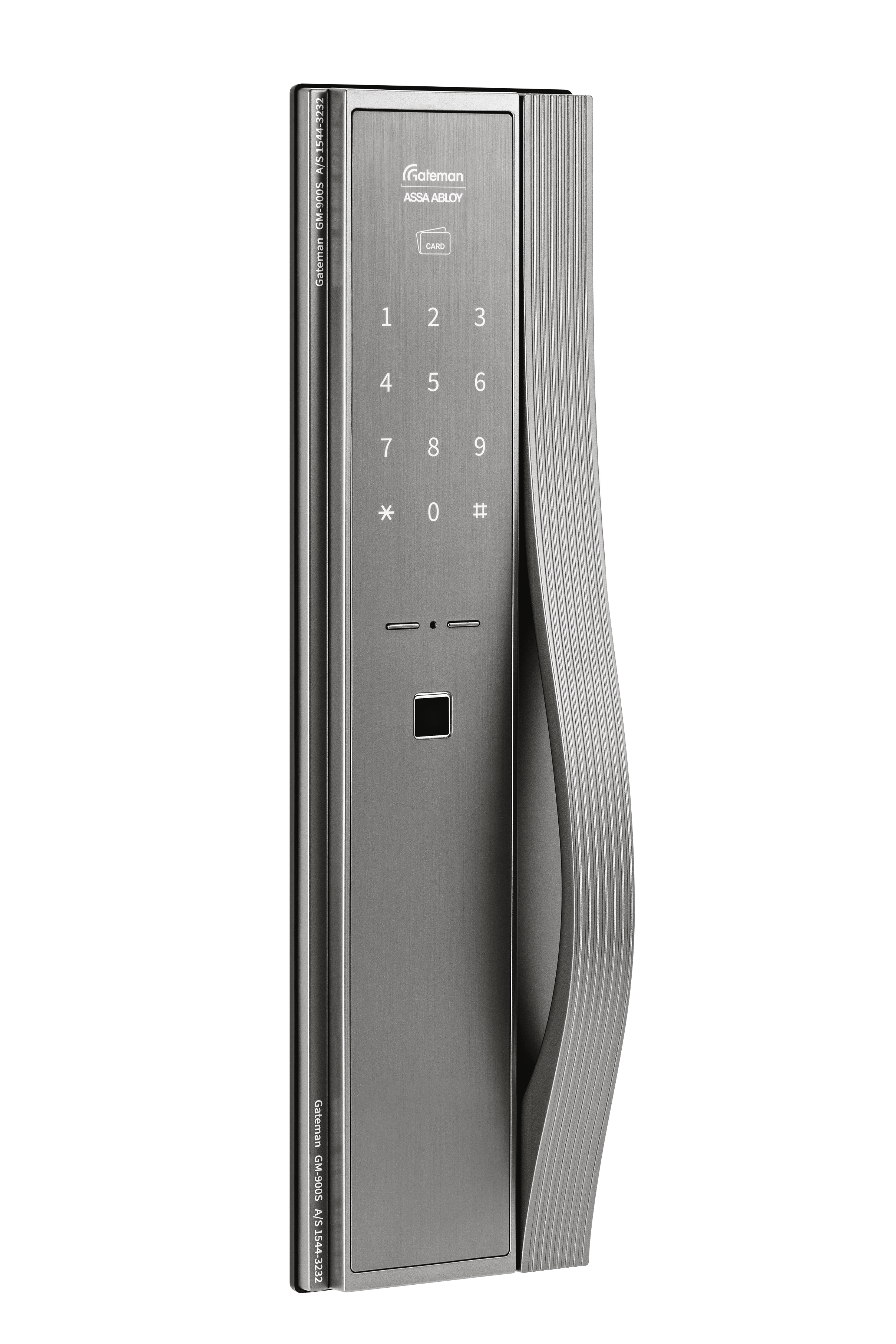 [게이트맨] GM-900S 주키형(방문설치) 푸시풀도어락 지문인식 번호키 IoT액세서리 포함 보강판+설치부자재 Full package - 상세 이미지 4