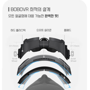 메타퀘스트3 vr 스트랩 악세사리 BOBOVR F3 가죽 안면폼 환기 인... 개봉기 | 실사용 후기 - 상품 이미지 3