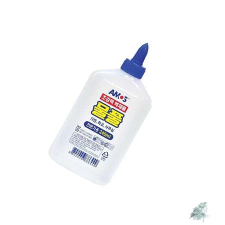 별동샤인 물풀 240ml 6개 액체풀 문구용품 접착제 종이공예풀