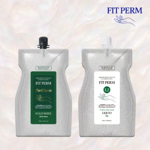 핏펌 더 클래식 1,2제 세트 500ml 웨이브 펌제 일반 직펌 솔직 후기 | 피부 타입별 분석 - 상품 이미지 1