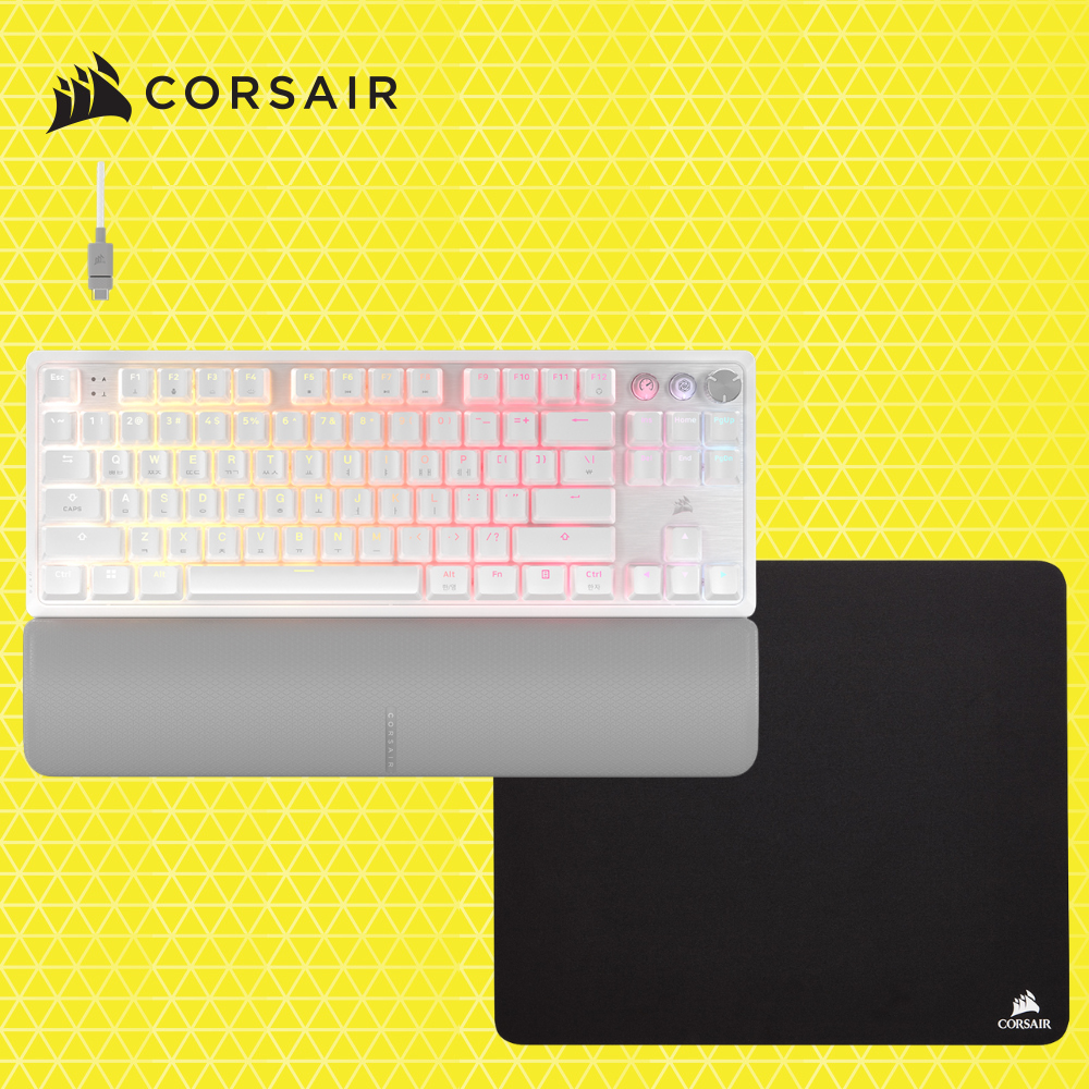 커세어 K70 MGX TKL 자석축 게이밍 기계식키보드 + MM100 게이밍 마우스패드 - 상세 이미지 2