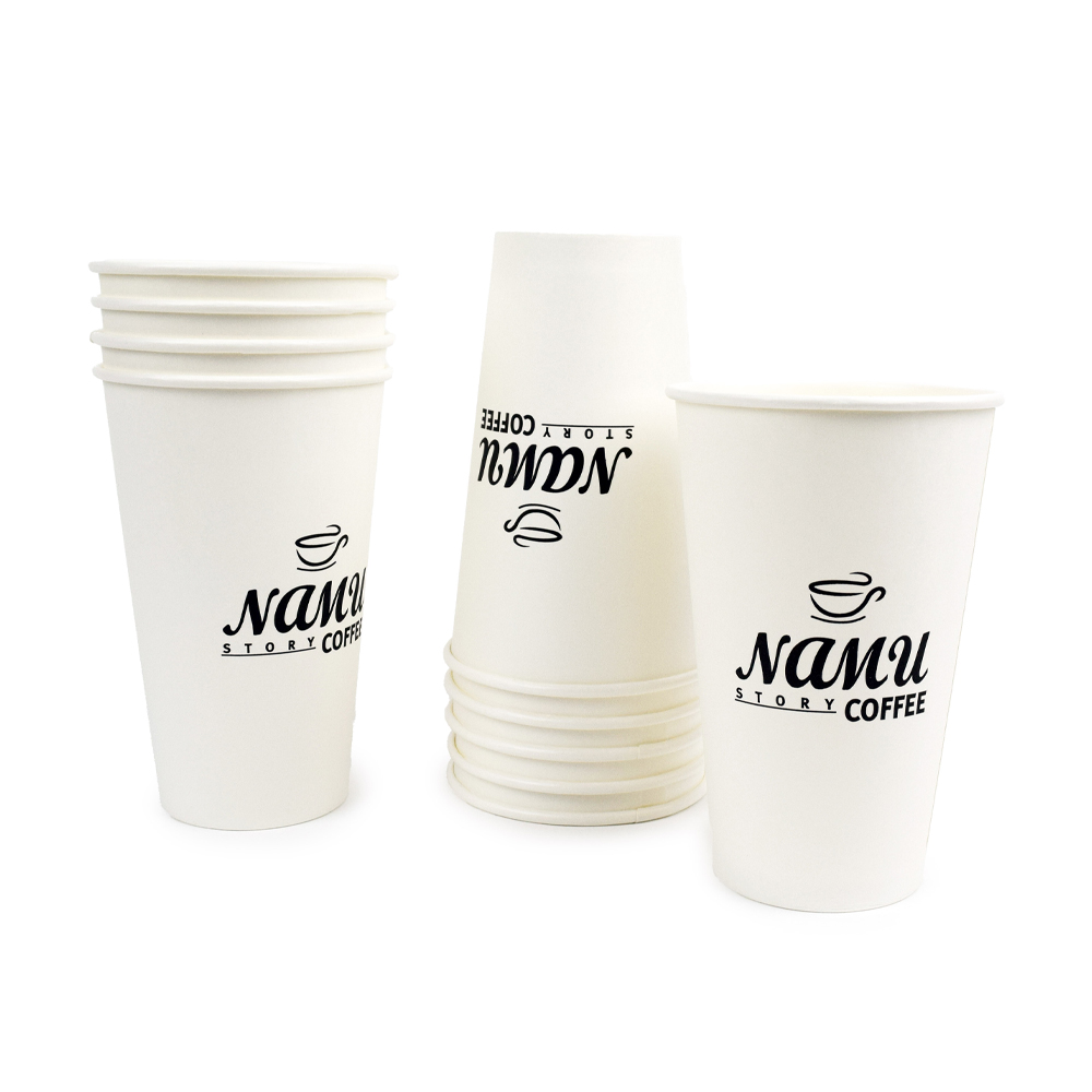 16oz 종이컵 16온스 카페 테이크아웃 커피컵 10개입 - 상세 이미지 3