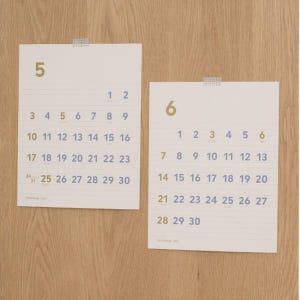 2026년 벽걸이 달력 A4 2026 벽 달력 소형 26년 낱장 캘린더 ... 실사용 후기 | 효과 있을까? - 상품 이미지 3