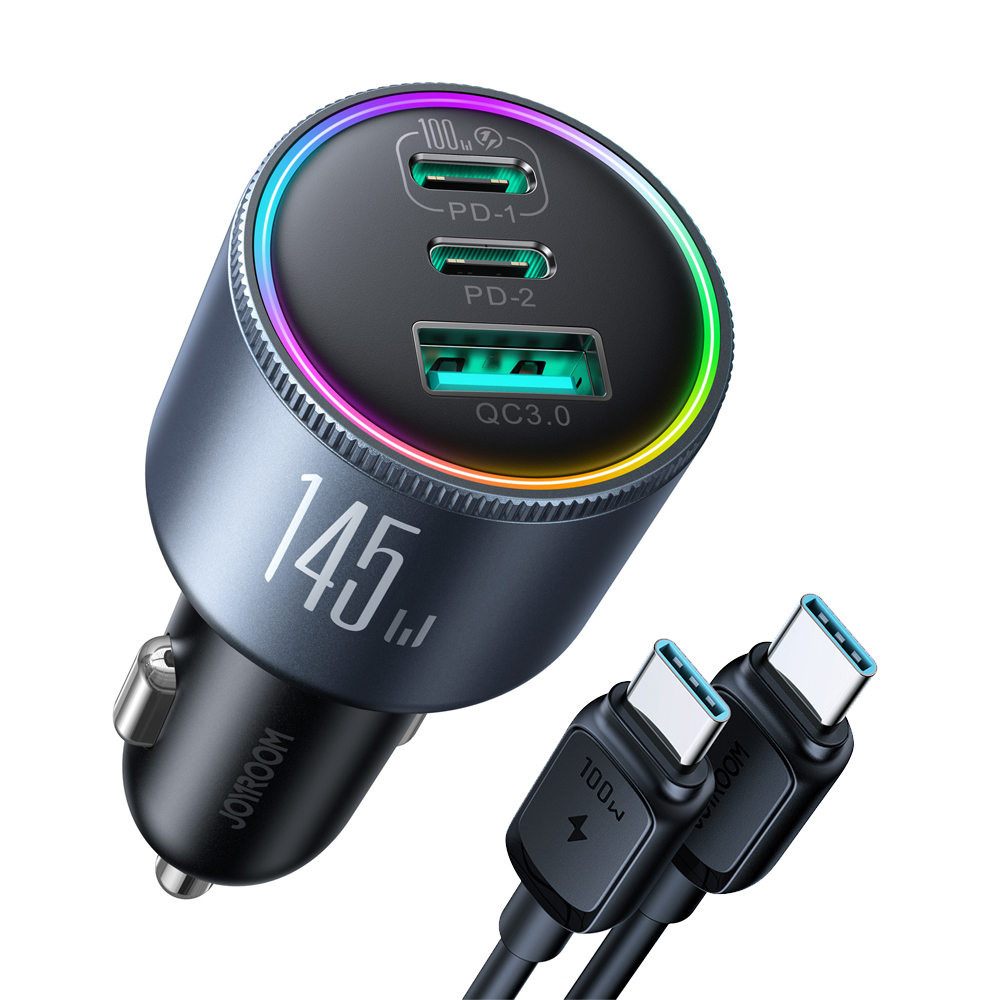 에어그립 조이룸 3포트 145W 100W 차량용 초고속 충전기 QC4.0 PD PPS - 상품 이미지