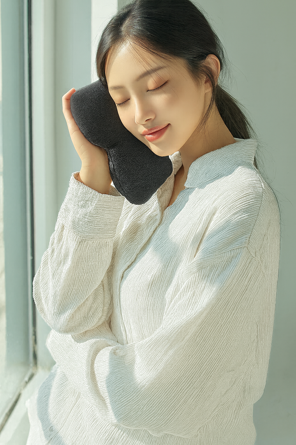 수면화 암막 수면안대 귀마개 세트 빛차단 숙면 아이마스크 - 상세 이미지 3