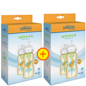 닥터브라운 오피셜 / PPSU 젖병 와이드넥 270ml 4개, 꼭지선택/... 육아맘 솔직 후기 | 실사용 리뷰 - 상품 이미지 2