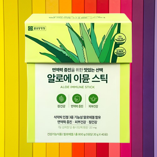 종근당 알로에 이뮨 스틱 벨라 겔 40포X4박스 - 상세 이미지 4