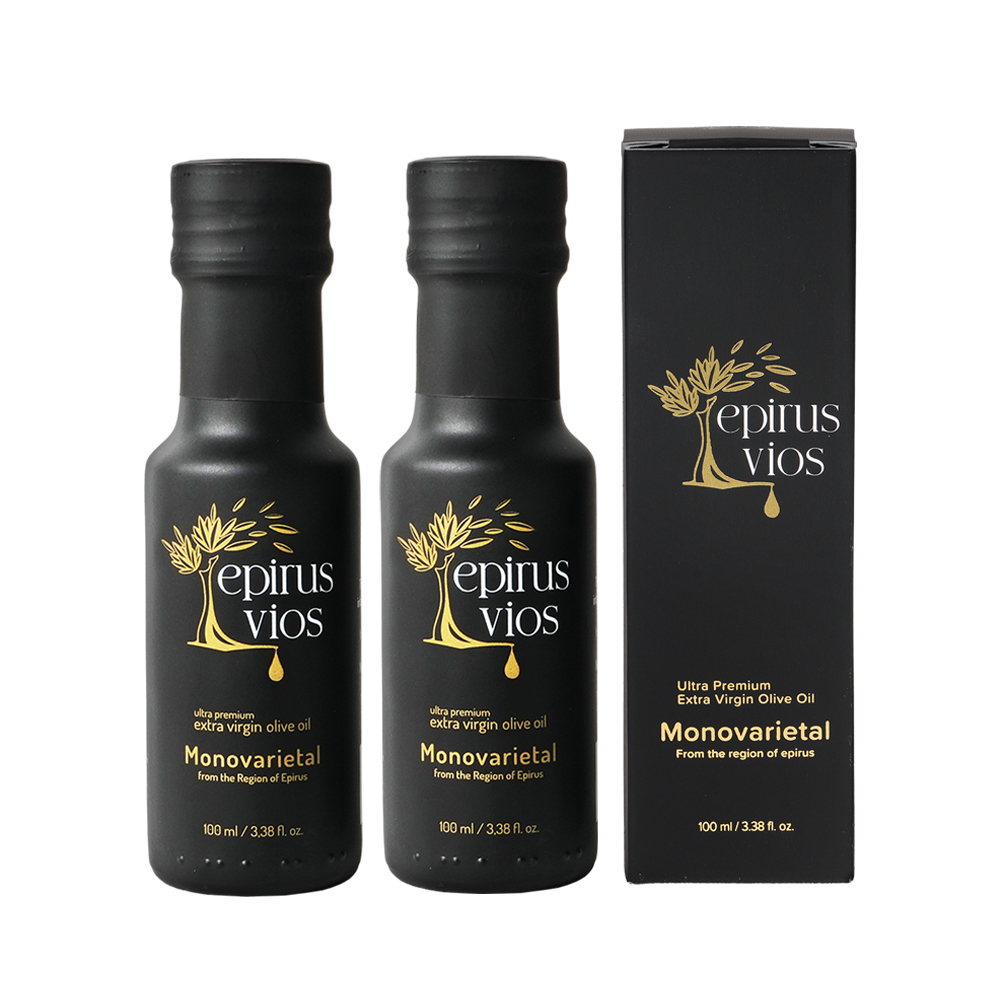 에피루스 비오스 울트라 엑스트라버진 그리스 올리브 오일 (산도 0.11) 100ml, 2개 - 상품 이미지