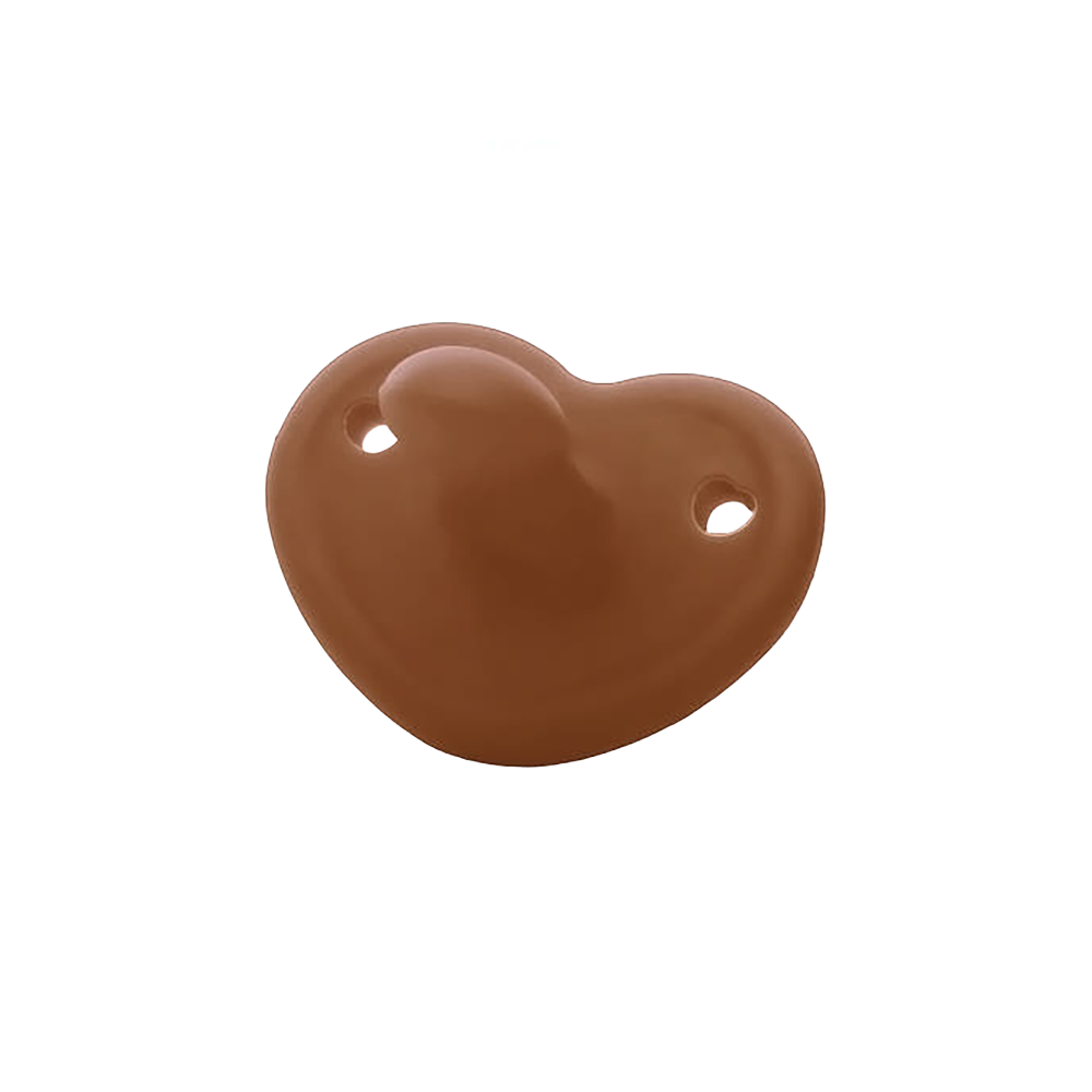 티지엠 하트 쪽쪽이 1개입 미니 (0-3개월), 마룬