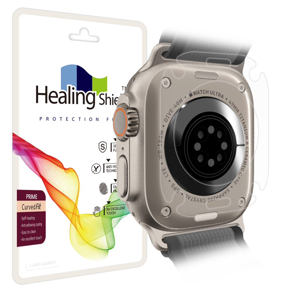 애플워치 울트라 3/2/1 49mm 프라임 고광택 후면필름 2매