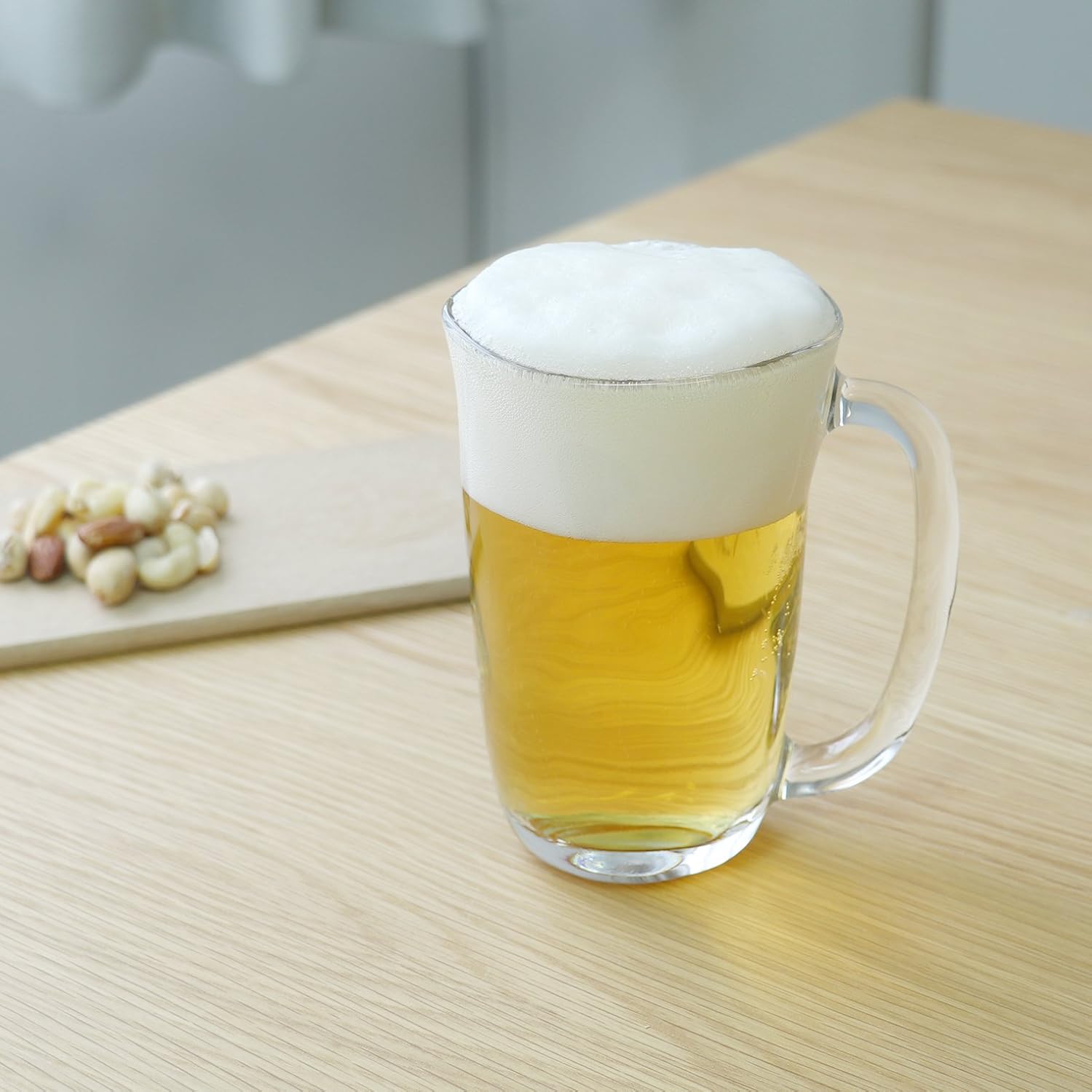 [아데리아] 테비네리 하이볼잔 | 맥주잔 아이스커피잔 410ml | 일본 유리컵 - 상세 이미지 5