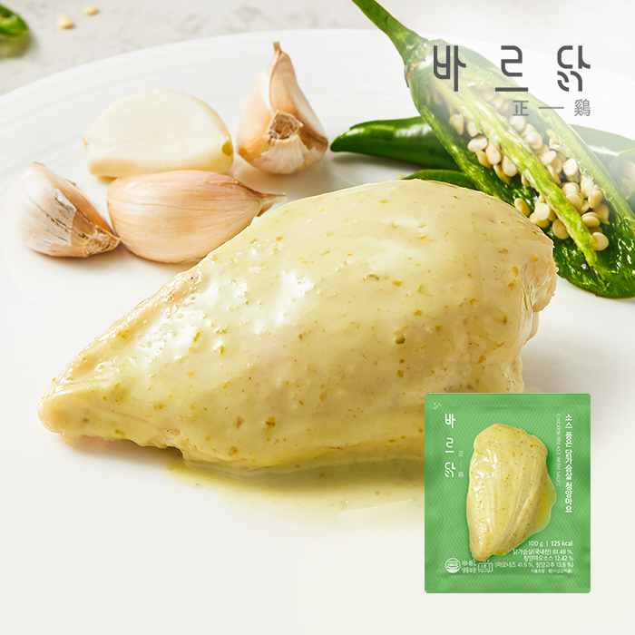 바르닭 소스품은 닭가슴살 청양마요 21팩 - 상품 이미지