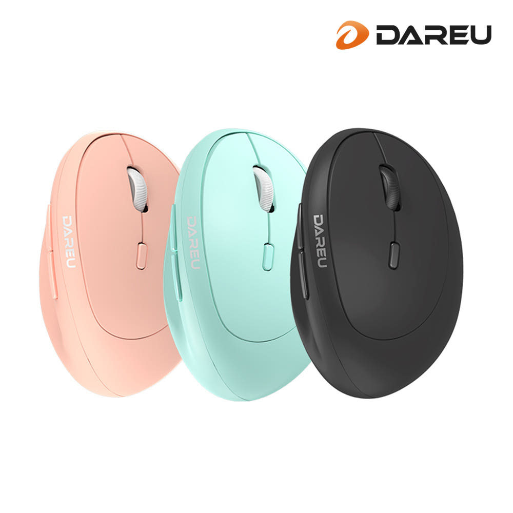 다얼유 무소음 무선버티컬마우스 LM158