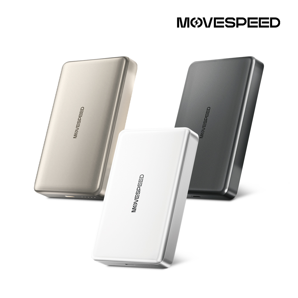 무브스피드 20W 맥세이프 무선 충전 보조배터리 10000mAh W10 - 상품 이미지