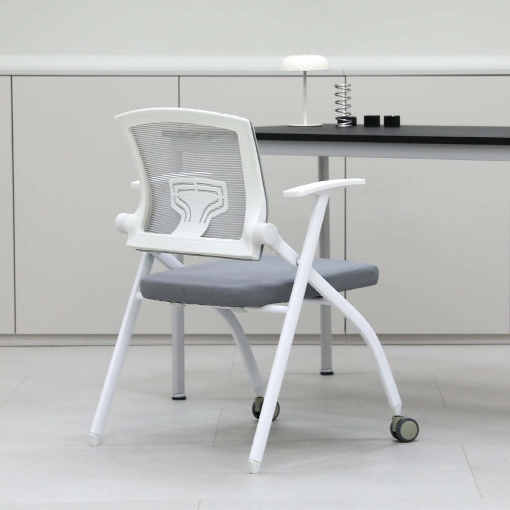 린백 LB112S 접이식 컴퓨터 책상 학생 공부 편한 의자 사무실 회의실 의자