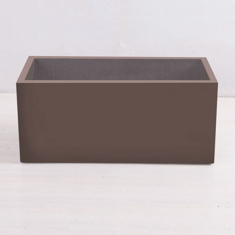 시멘트화분 직사각 대형 플랜터 가드닝 인테리어화분 시멘트 원색 30x18x18 - 상세 이미지 4