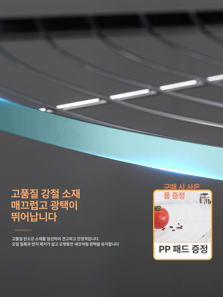수납대 정리대 삼각형 주방코너선반 냄비 단 브라이트실버 2단 39x30x30cm - 상세 이미지 5